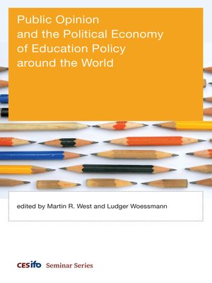 cover image of Public Opinion and the Political Economy of Education Policy around the World